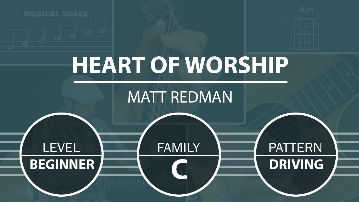 heart of worship guitar chords tutorial