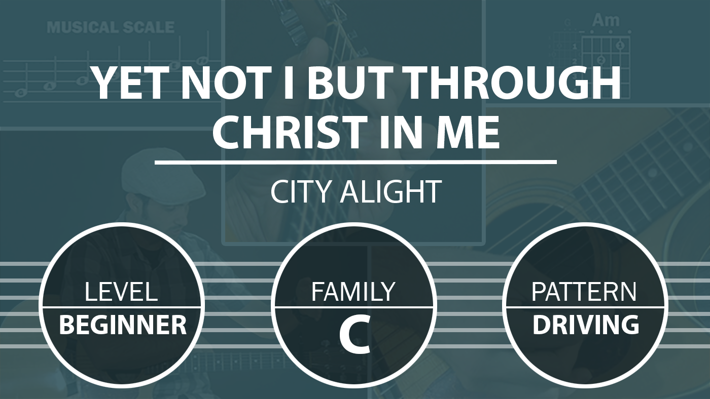 Featured image for “Yet Not I But Through Christ In Me”